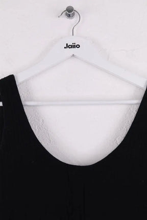 Top sans manche Songe Lab Noir en Coton