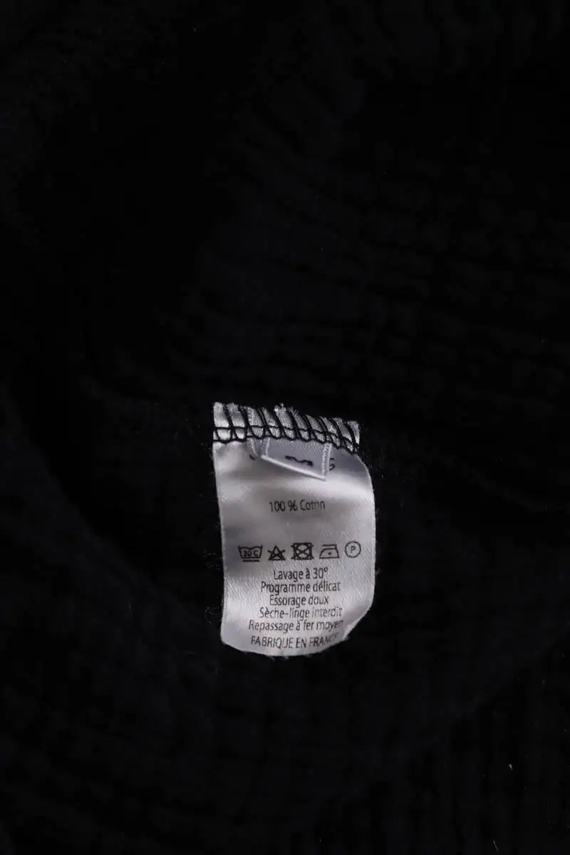 Top sans manche Songe Lab Noir en Coton