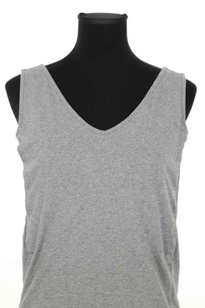 Top sans manche Tajinebanane Gris en Coton
