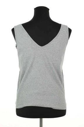 Top sans manche Tajinebanane Gris en Coton