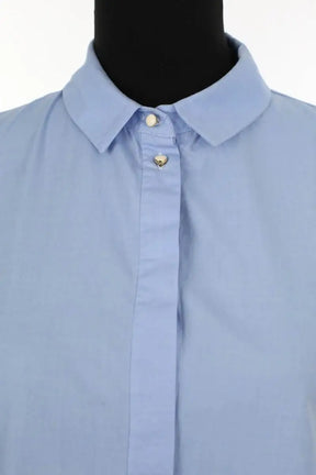 Top sans manche Tara Jarmon Bleu en Coton