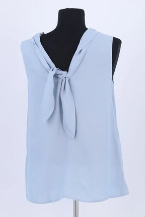 Top sans manche Tara Jarmon Bleu en Synthétique