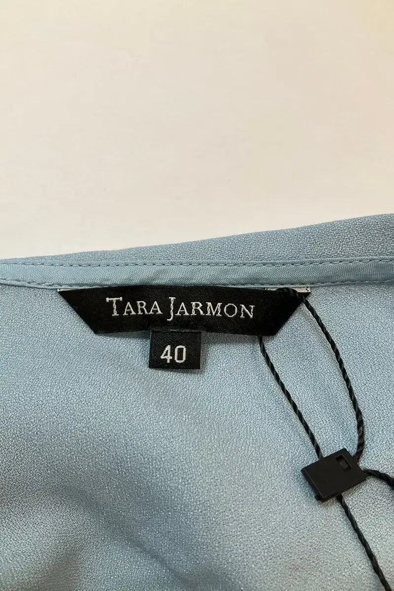 Top sans manche Tara Jarmon Bleu en Synthétique