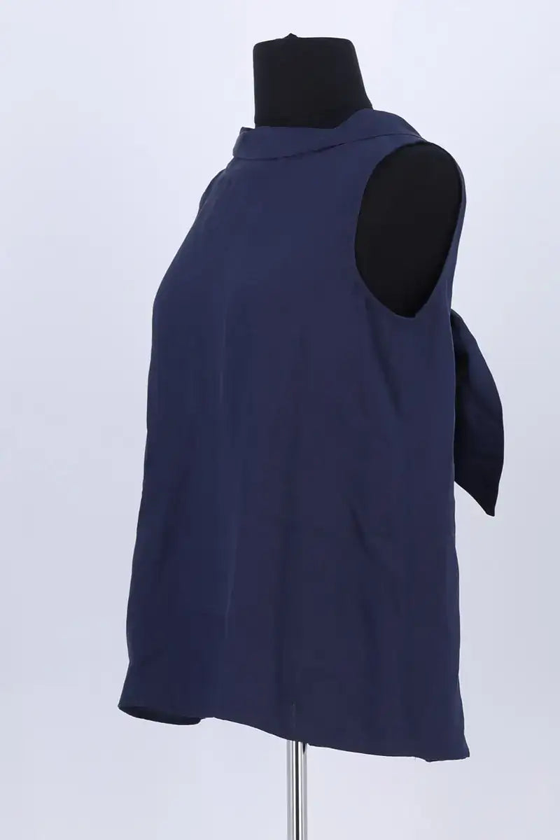 Top sans manche Tara Jarmon Bleu en Synthétique