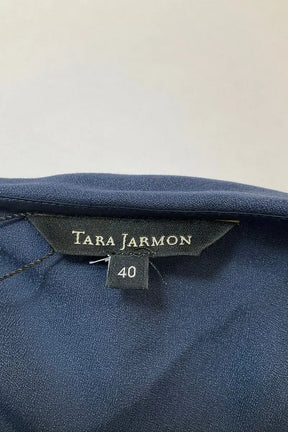 Top sans manche Tara Jarmon Bleu en Synthétique