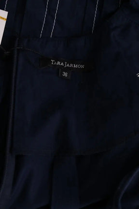 Top sans manche Tara Jarmon Marine en Coton