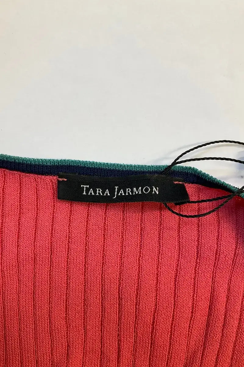 Top sans manche Tara Jarmon Rose en Viscose