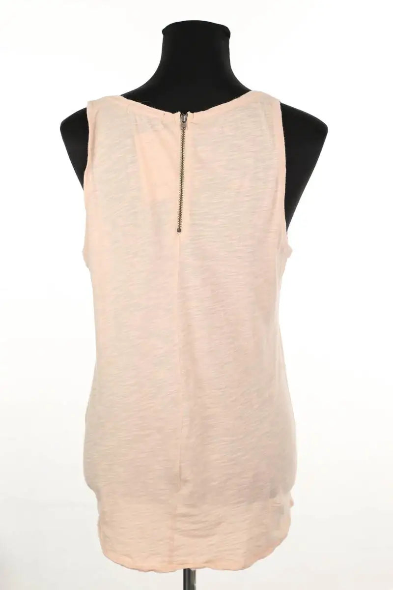 Top sans manche The Kooples Beige en Coton
