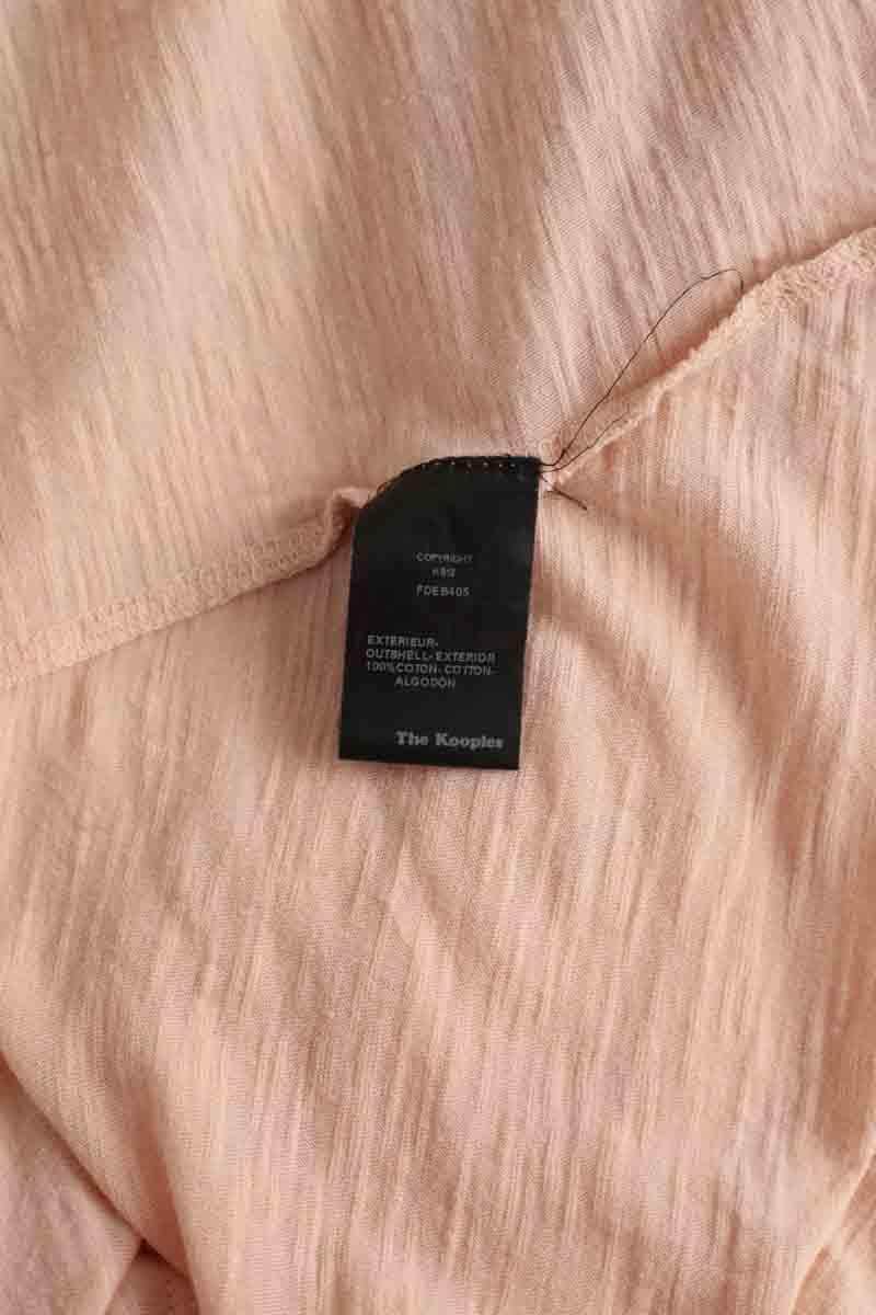 Top sans manche The Kooples Beige en Coton
