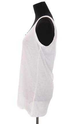 Top sans manche The Kooples Blanc en Coton