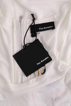 Top sans manche The Kooples Blanc en Coton