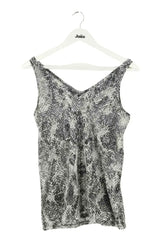 Top sans manche The Kooples Gris en Synthétique, taille XS - Seconde Main