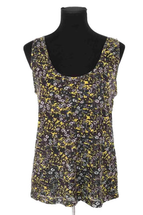 Top sans manche The Kooples Jaune en Coton, taille M - Seconde Main
