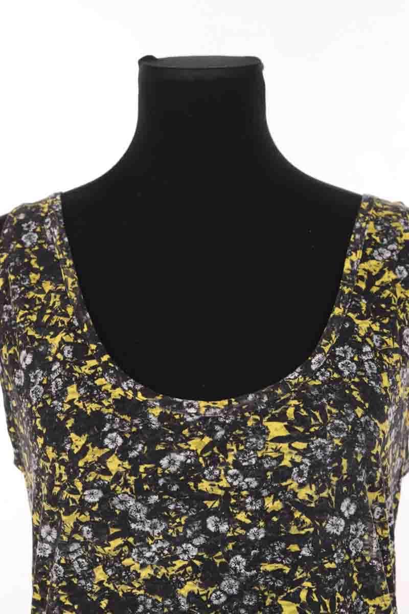 Top sans manche The Kooples Jaune en Coton