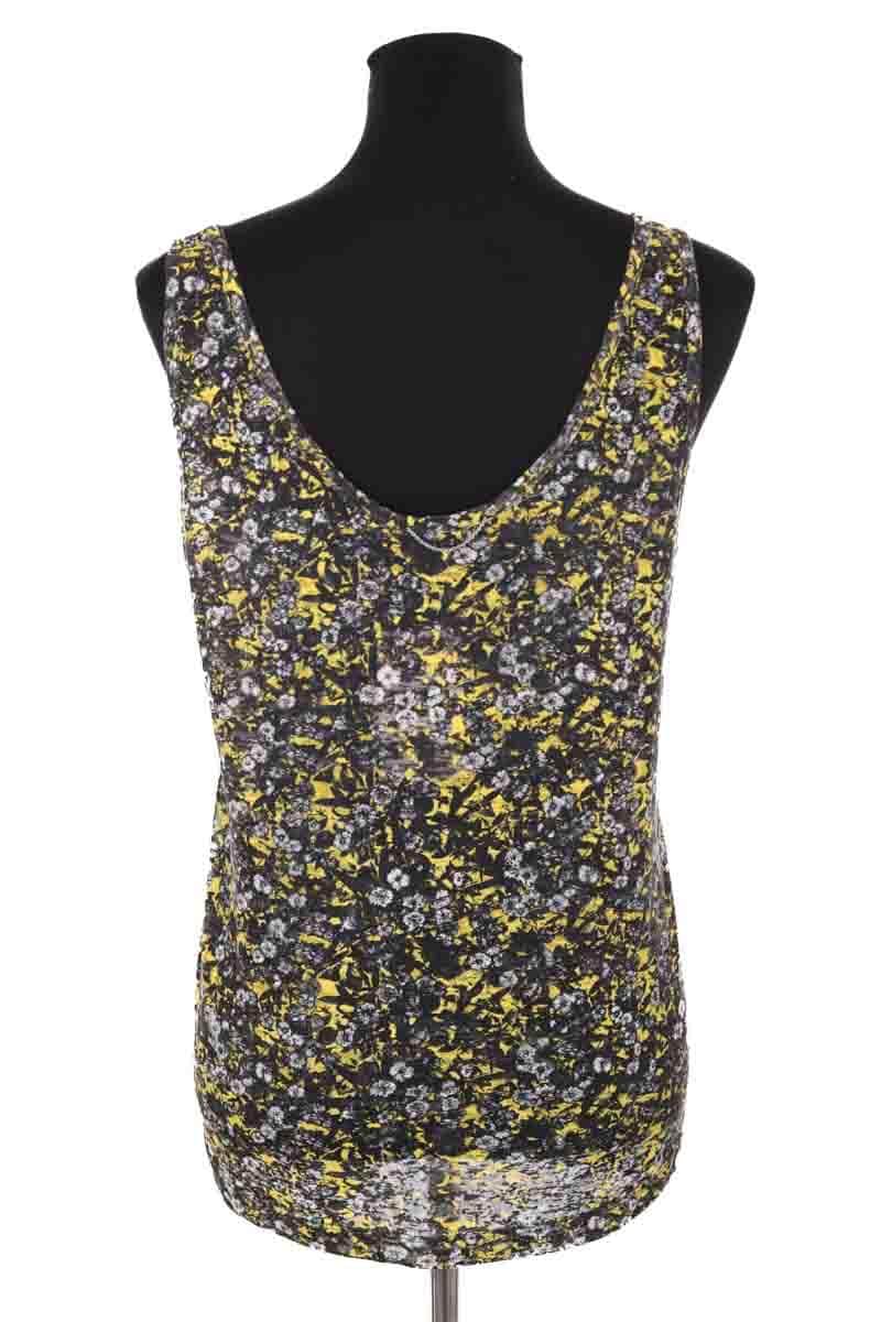 Top sans manche The Kooples Jaune en Coton