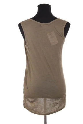 Top sans manche The Kooples Kaki en Coton