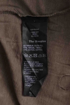 Top sans manche The Kooples Marron en Coton