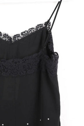 Top sans manche The Kooples Noir en Synthétique