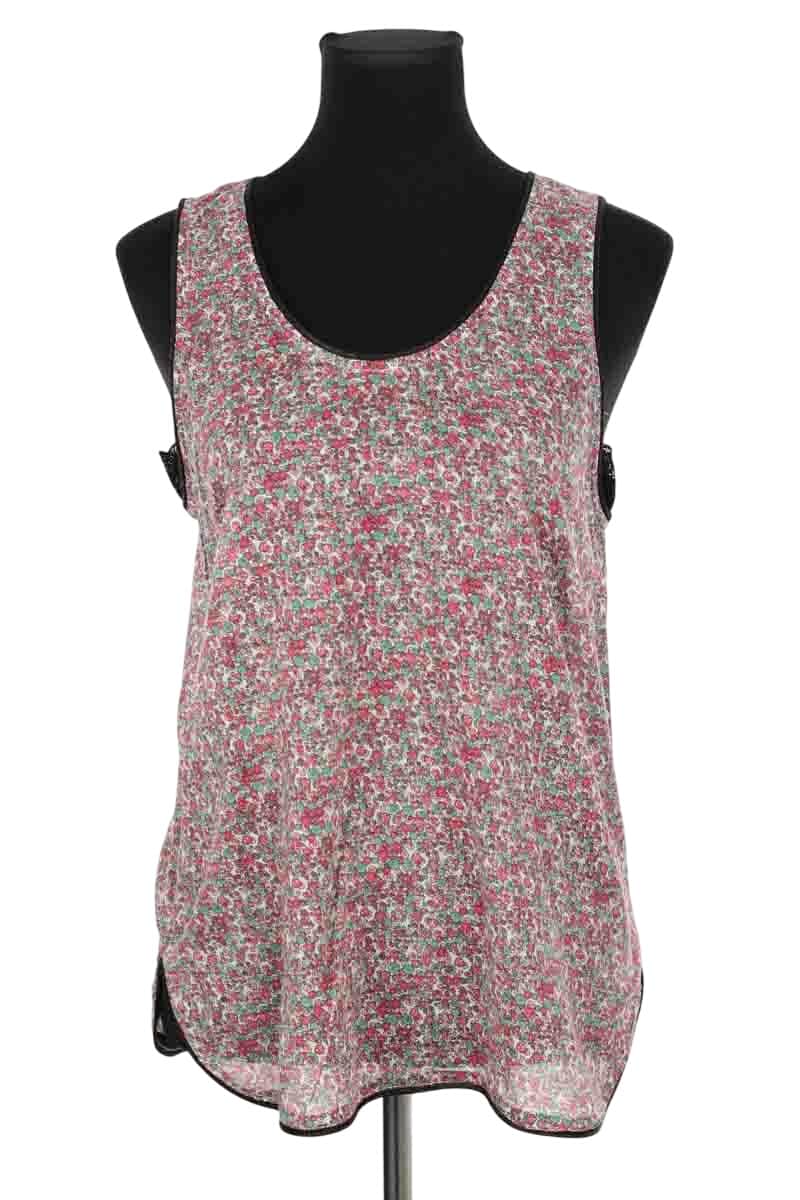 Top sans manche The Kooples Rose en Coton, taille L - Seconde Main