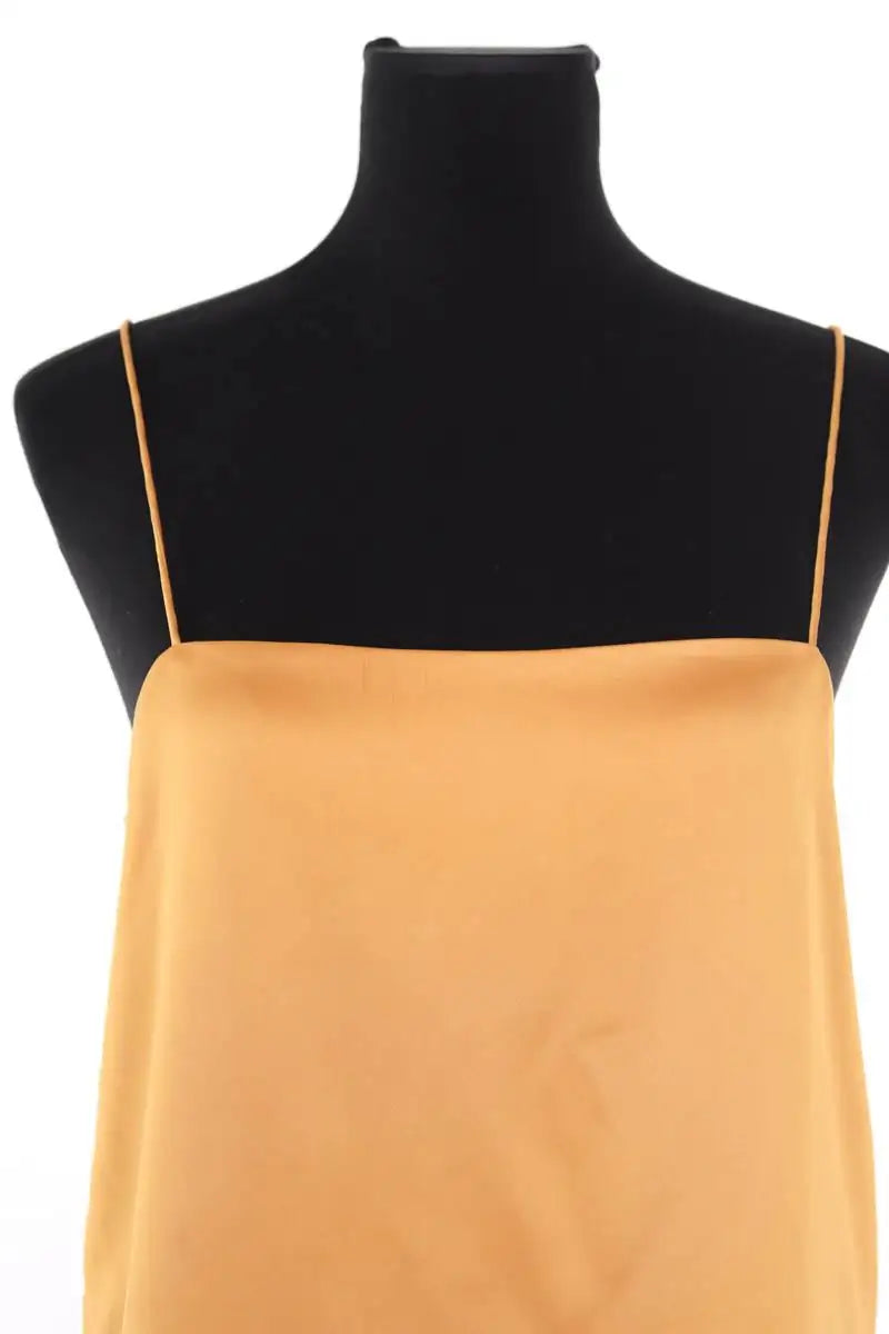 Top sans manche Theory Orange en Synthétique
