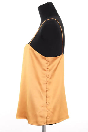 Top sans manche Theory Orange en Synthétique
