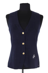 Top sans manche Tommy Hilfiger Bleu en Coton, taille XS - Seconde Main