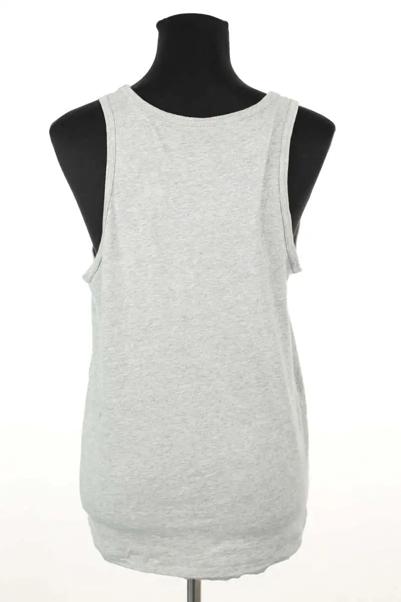 Top sans manche Tommy Hilfiger Gris en Coton