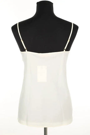 Top sans manche Tory Burch Beige en Viscose