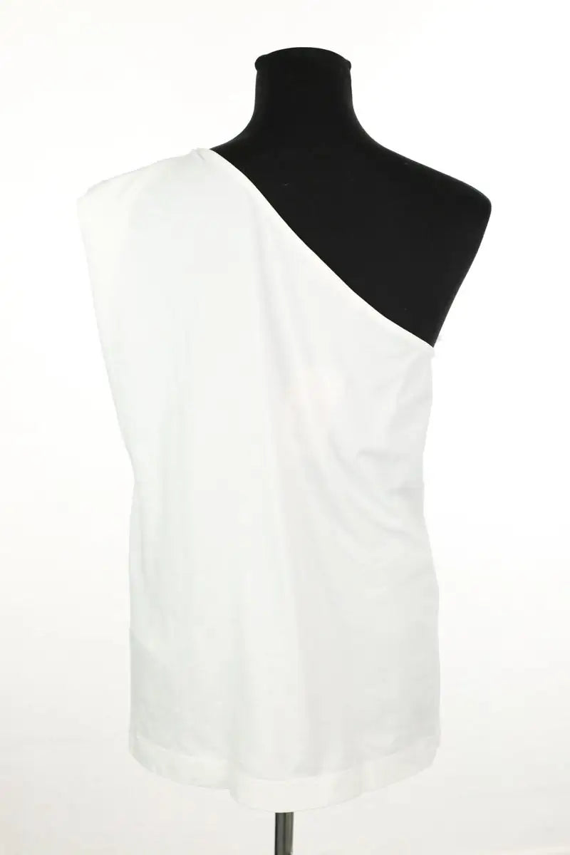 Top sans manche Vanessa Bruno Blanc en Coton