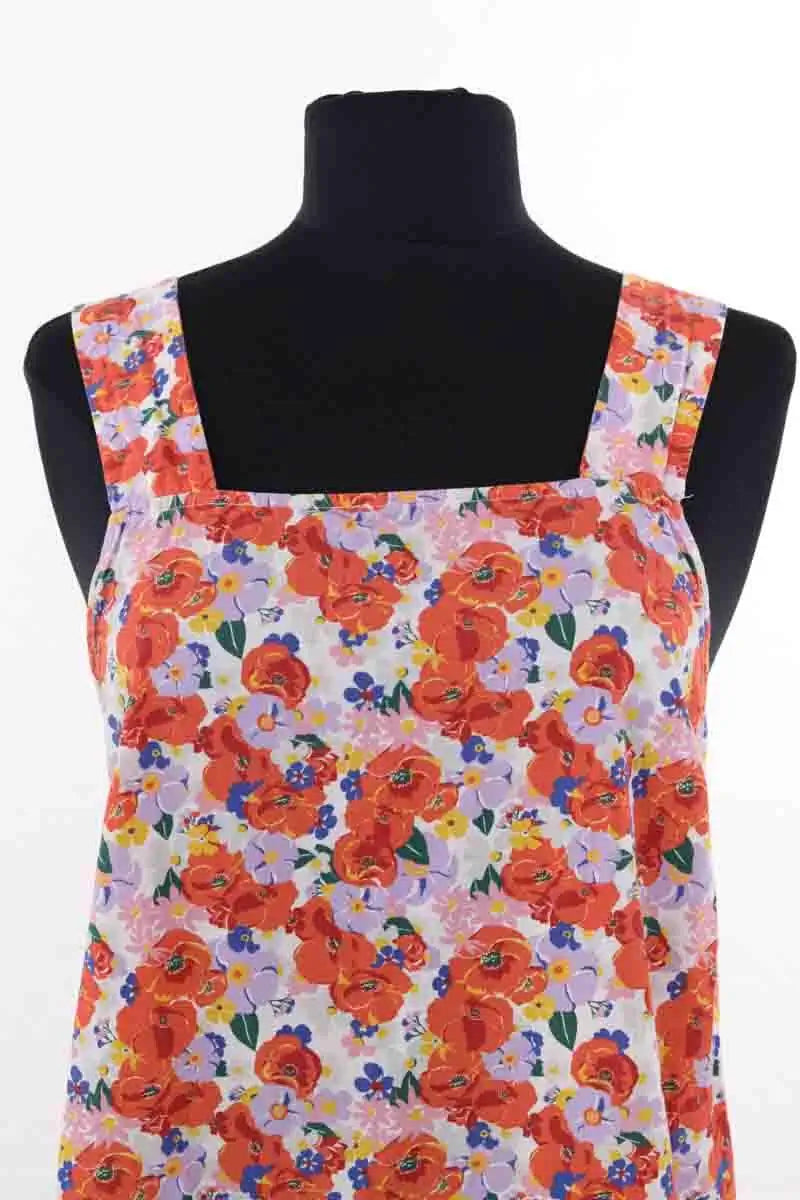 Top sans manche Ysé Multicolore en Coton