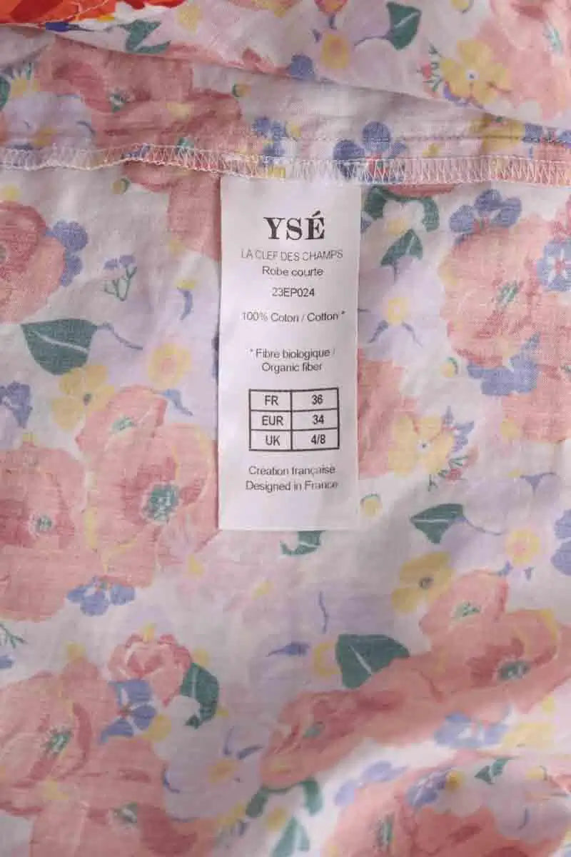 Top sans manche Ysé Multicolore en Coton