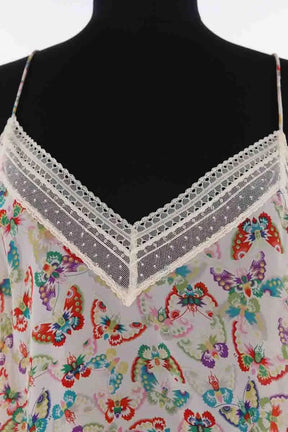Top sans manche Zadig & Voltaire Christy Multicolore en Soie