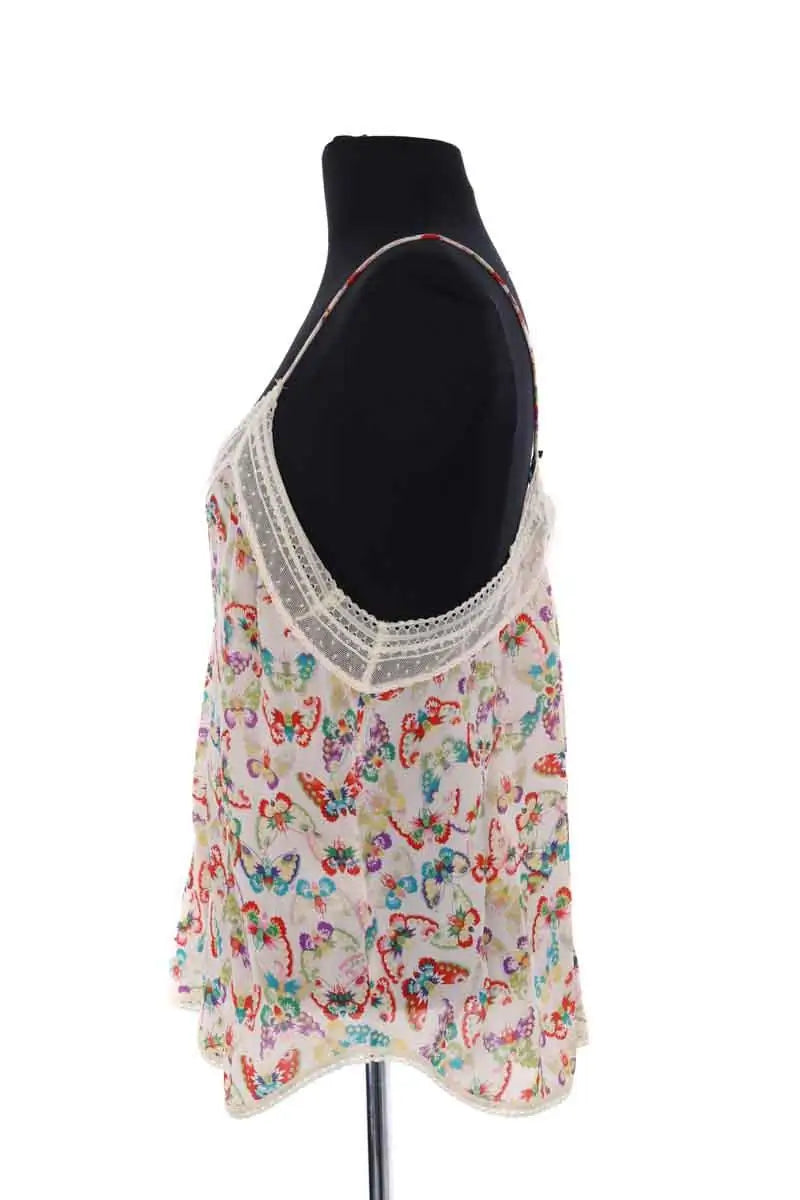 Top sans manche Zadig & Voltaire Christy Multicolore en Soie
