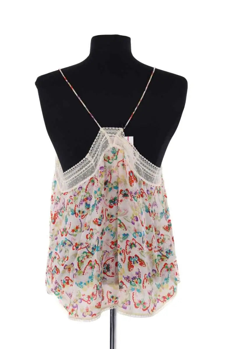 Top sans manche Zadig & Voltaire Christy Multicolore en Soie