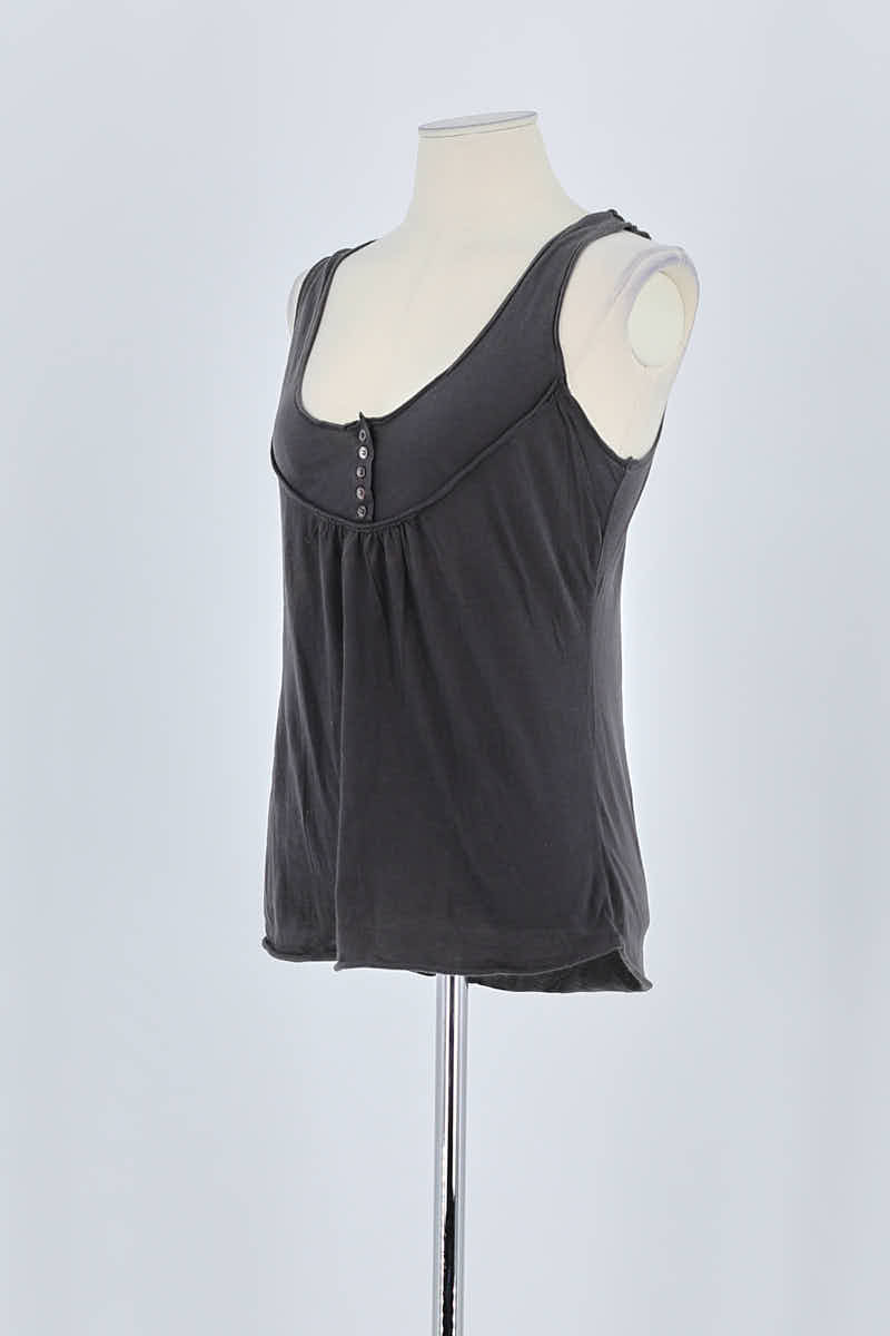 Top sans manche Zadig & Voltaire Gris en Coton
