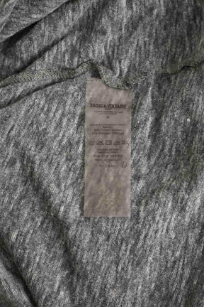 Top sans manche Zadig & Voltaire Gris en Coton