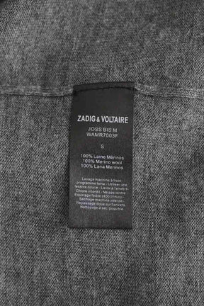 Top sans manche Zadig & Voltaire Gris en Laine