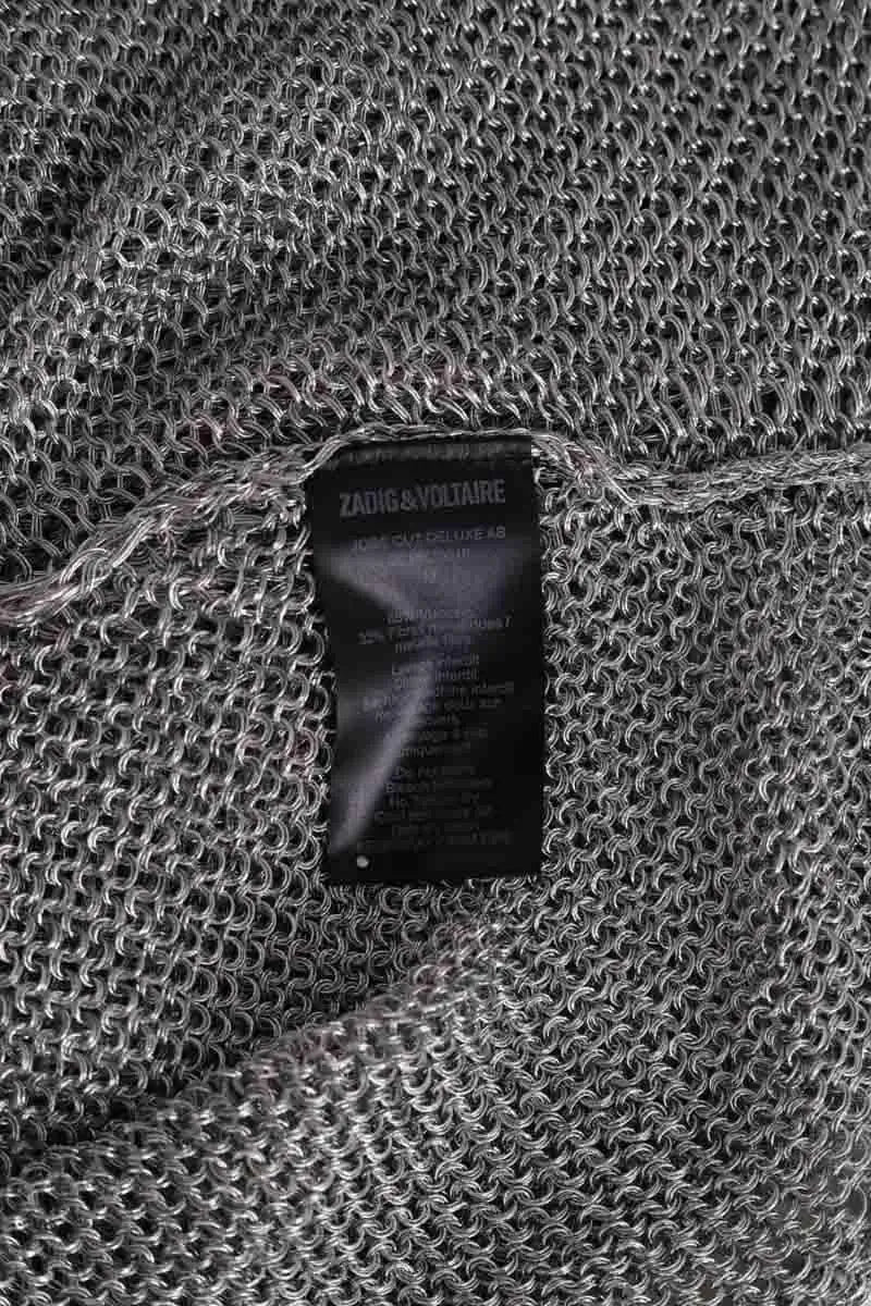 Top sans manche Zadig & Voltaire Gris en Viscose