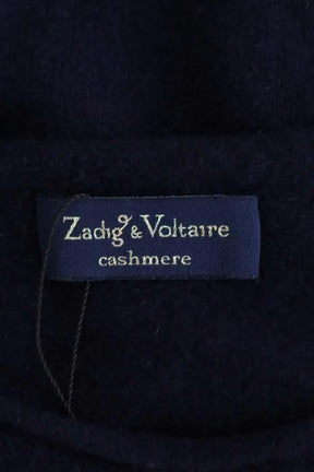Top sans manche Zadig & Voltaire Marine en Cachemire