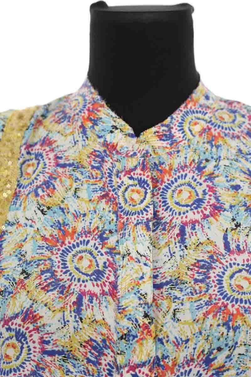 Top sans manche Zadig & Voltaire Multicolore en Soie