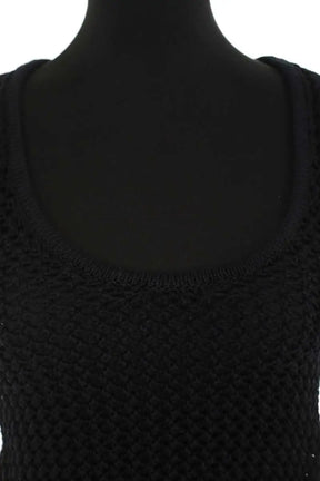 Top sans manche Zadig & Voltaire Nabya crochet Noir en Coton