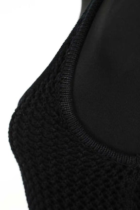 Top sans manche Zadig & Voltaire Nabya crochet Noir en Coton