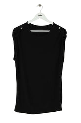 Top sans manche Zadig & Voltaire Noir en Coton, taille S - Seconde Main