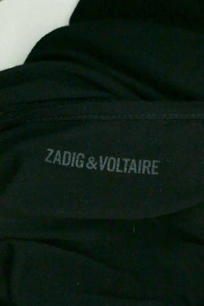 Top sans manche Zadig & Voltaire Noir en Coton
