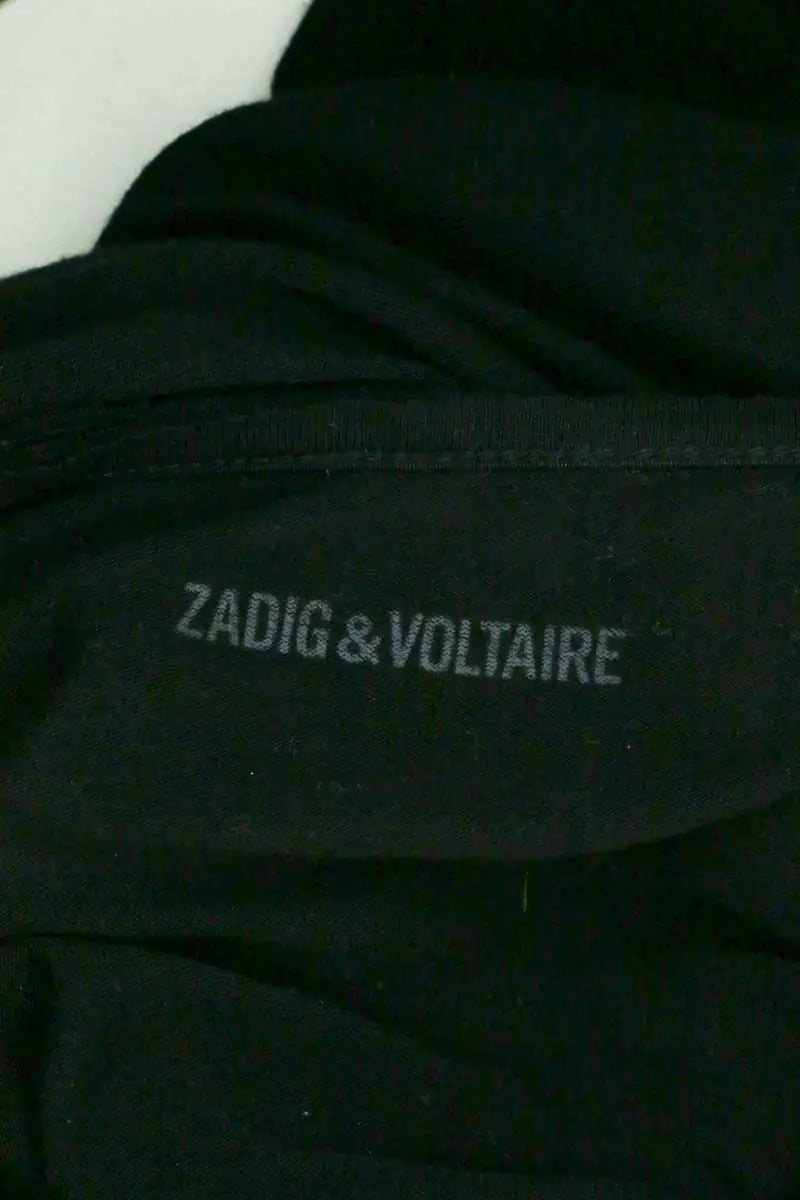 Top sans manche Zadig & Voltaire Noir en Coton