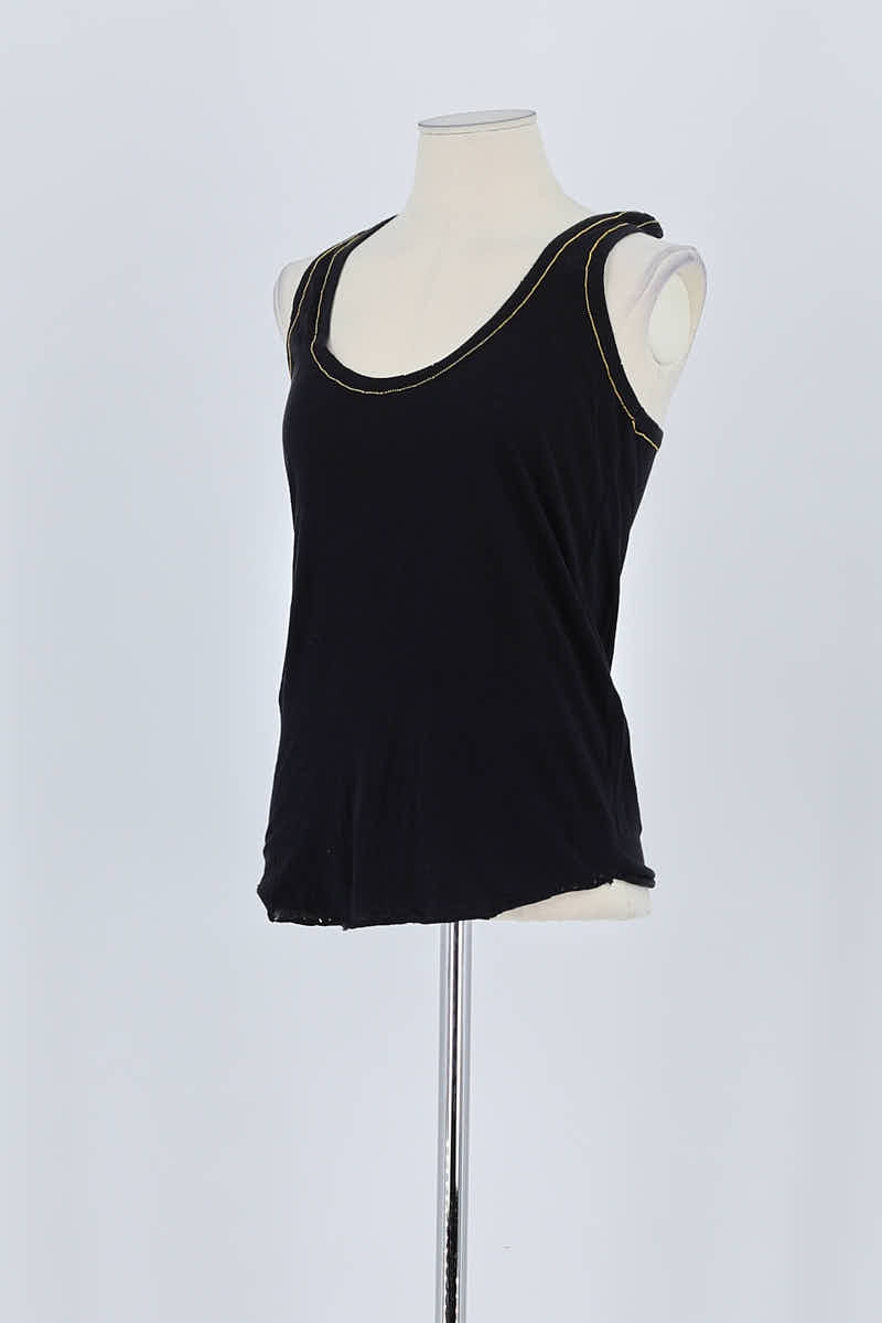 Top sans manche Zadig & Voltaire Noir en Coton