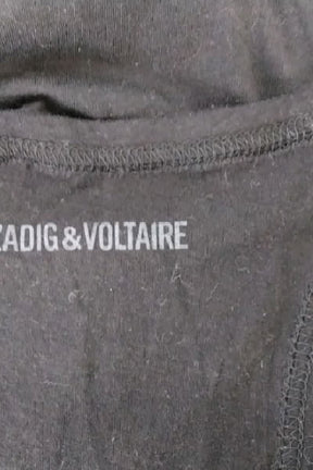 Top sans manche Zadig & Voltaire Noir en Coton