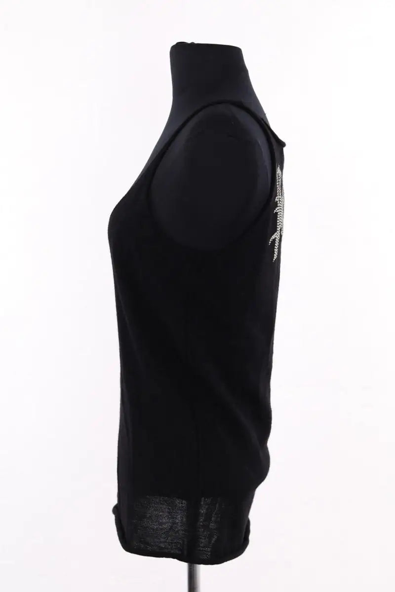 Top sans manche Zadig & Voltaire Noir en Laine
