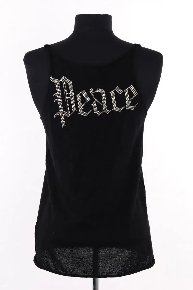 Top sans manche Zadig & Voltaire Noir en Laine