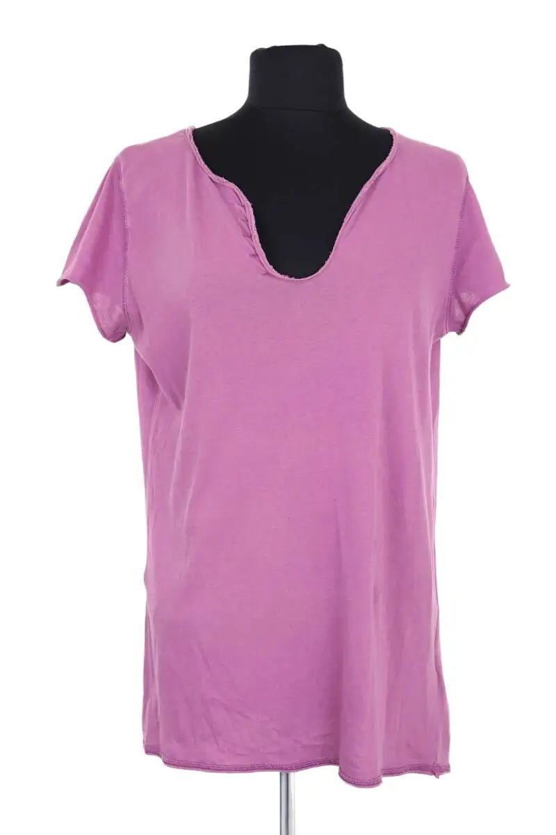 Top sans manche Zadig & Voltaire Rose en Coton, taille L - Seconde Main